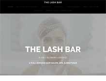 Tablet Screenshot of lashbarutah.com